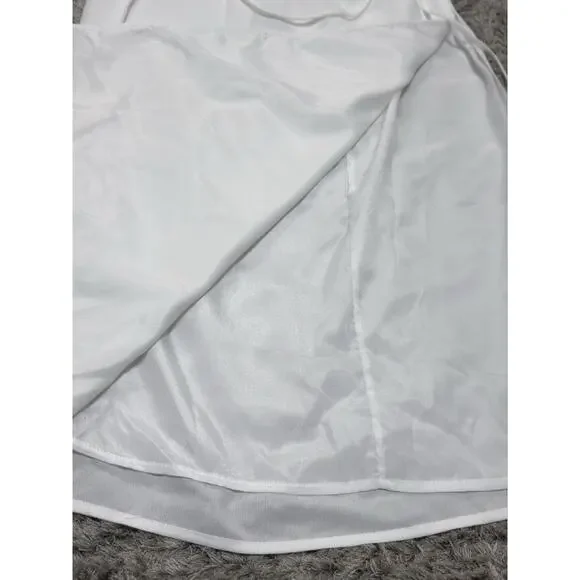 NWT Princess Polly Tailor White Maxi Dress Women’s 4, Cowl Neck Backless Party - Picture 8 of 15